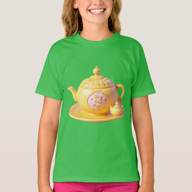 Gultens Tekanna T Shirt (Framsida)