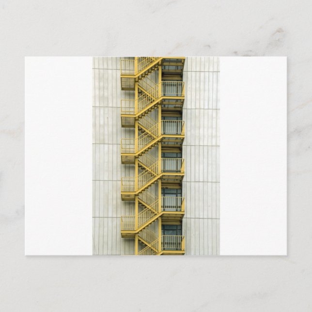 gultens trappor vykort (Framsida)