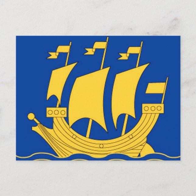 Gultens vykort för Frakt (Framsida)