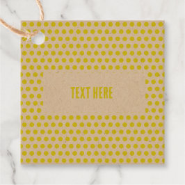 Gulter Gåvor Etiketter