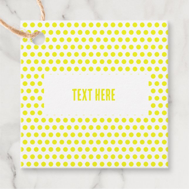 Gulter Gåvor Etiketter (Framsida)