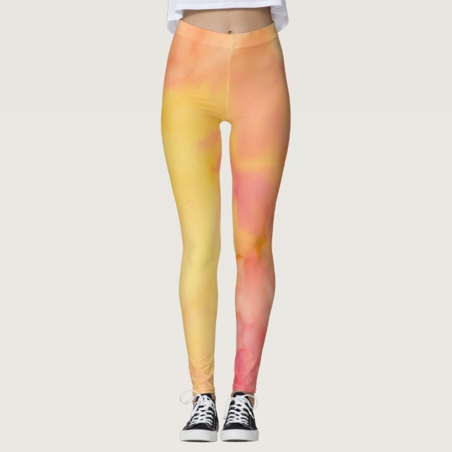 Gulter genom Pinks Leggings (Framsida)