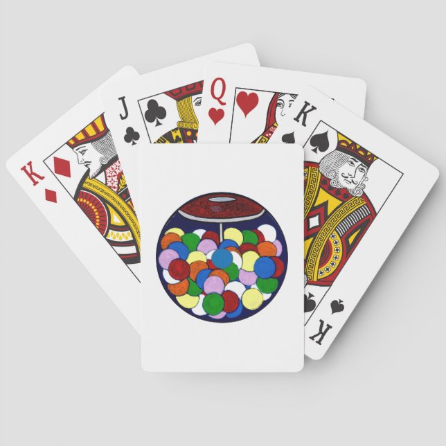 Gum Boll Maskin Casinokort (Baksidan)