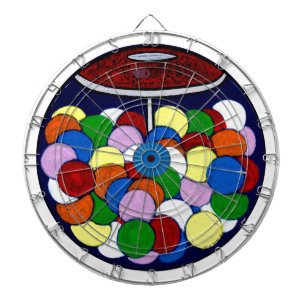 Gum Boll Maskin Darttavla