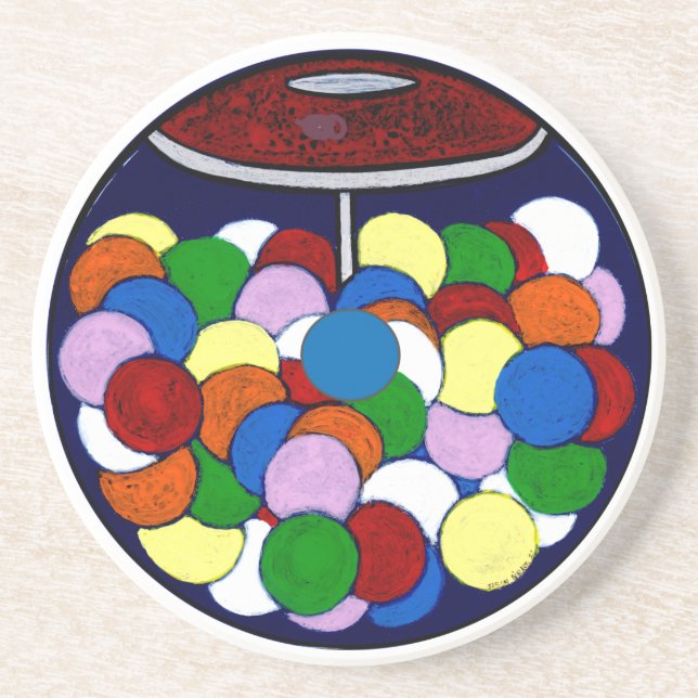 Gum Boll Maskin Underlägg (Framsidan)