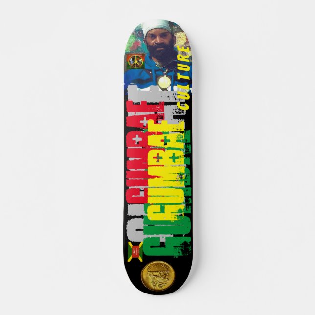 GUMBAE CULTURE 7 3/4-tums Skateboard Deck (Framsida)