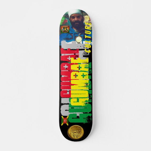 GUMBAE CULTURE 7 3/4-tums Skateboard Deck (Framsida)