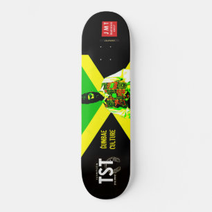GUMBAE CULTURE SKATEBOARDS.JMT USA MINI SKATEBOARD BRÄDA 18,5 CM