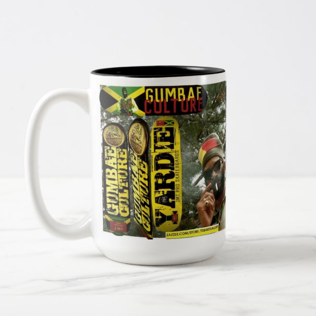 GUMBAE CULTURE Two-Tone Mugg, 15 oz Två-Tonad Mugg (Vänster)