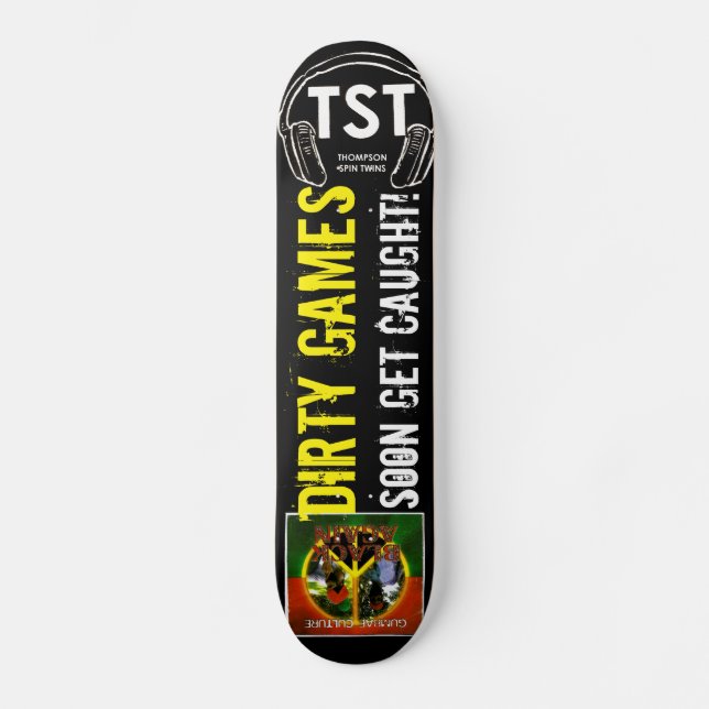 GUMBAE KULTURE DIRTY GAMES Skateboard (Framsida)