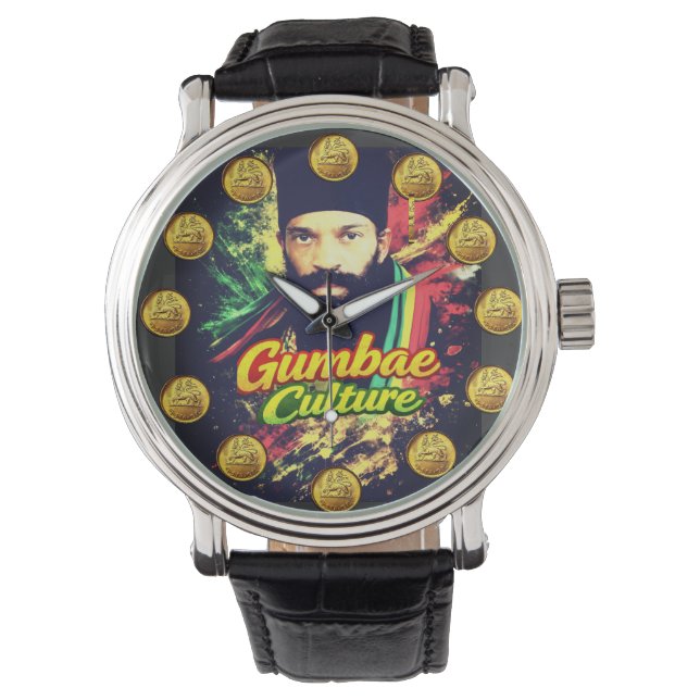 GUMBAE KULTURÖVERSIKT ARMBANDSUR (Framsida)