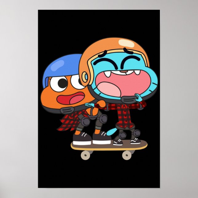 Gumball Darwin Skate Poster (Framsidan)