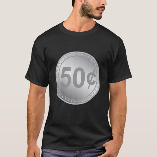Gumball Maskin 50 Cents Par DIY Halloween T Shirt (Framsida)