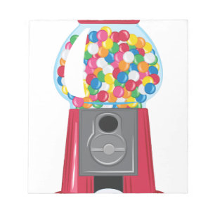Gumball maskin anteckningsblock