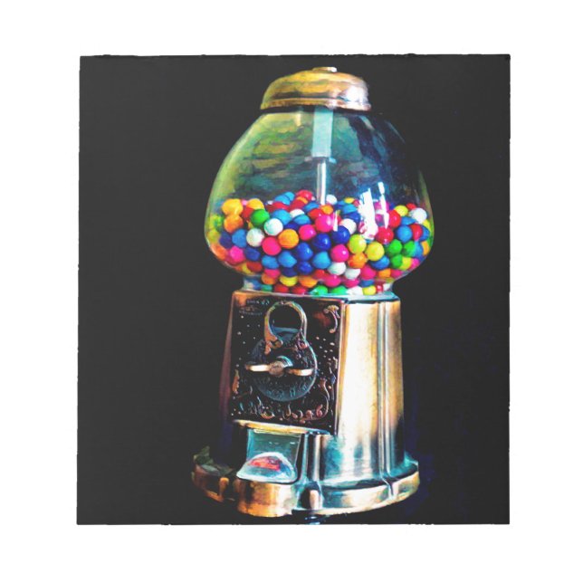 Gumball Maskin Anteckningsblock (Framsida)