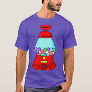 Gumball Maskin Candy Illustration T Shirt