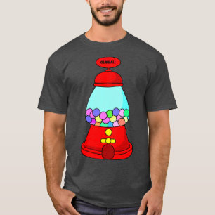Gumball Maskin Candy Illustration T Shirt