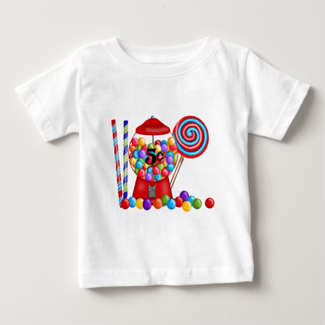 Gumball Maskin Candy Lollipop Tröja (Framsida)