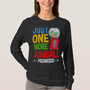 Gumball Maskin Gum Boll Bubble Chewing Gum T Shirt