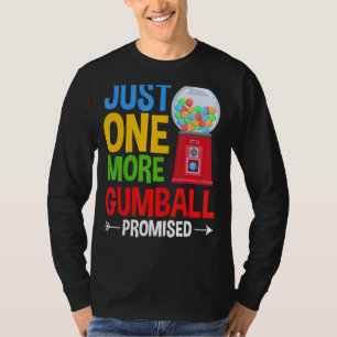 Gumball Maskin Gum Boll Bubble Chewing Gum T Shirt