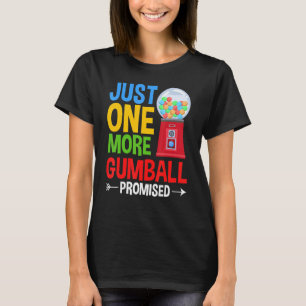 Gumball Maskin Gum Boll Bubble Chewing Gum T Shirt