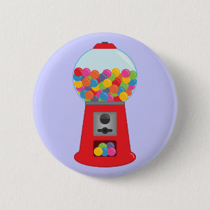 Gumball Maskin-knapp Knapp