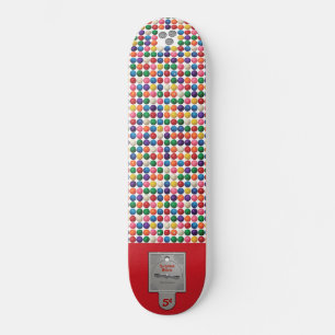 Gumball Maskin Mini Skateboard Bräda 18,5 Cm