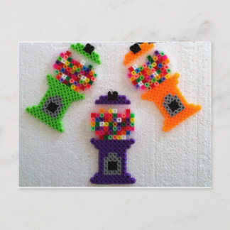 gumball maskin vykort