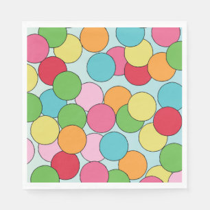 Gumball-Temapartyet Gumball GumballParty Pappersservett