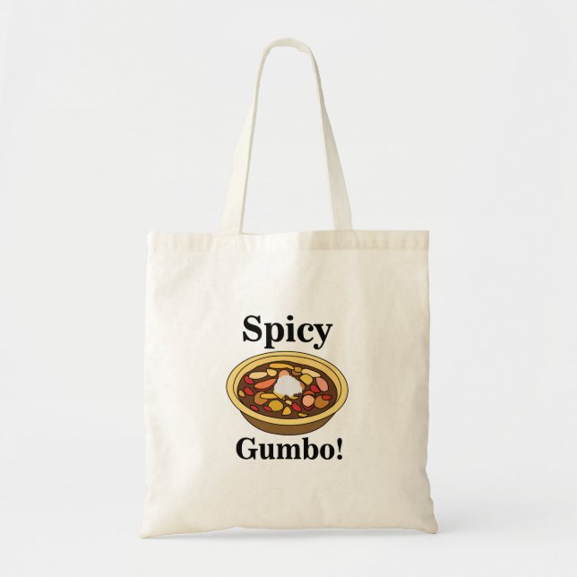 Gumbo Mat Spicy Gumbo Tygkasse (Framsidan)