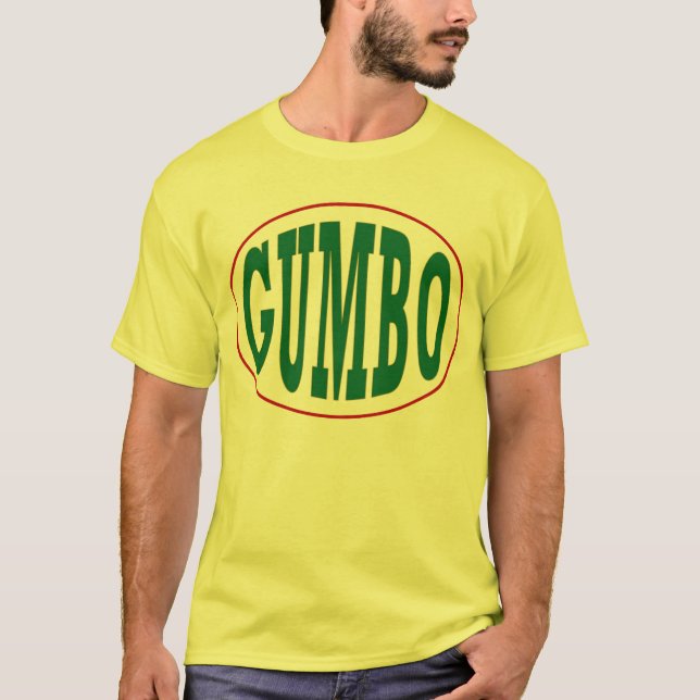 Gumbo OvalGumbo Oval T-shirt (Framsida)