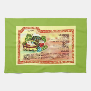 Gumbo Recipe Kökshandduk