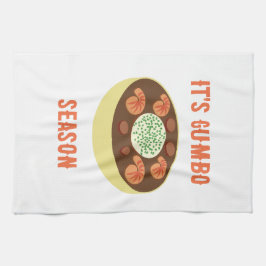 Gumbo Season Kitchen Towel Kökshandduk
