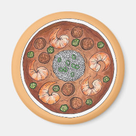 Gumbo Soppa Louisiana LA New Orleans NOLA Food Magnet