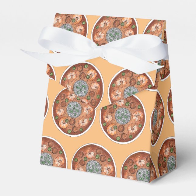 Gumbo Soppa Louisiana LA New Orleans NOLA Food Presentaskar (Framsidan Sidan)