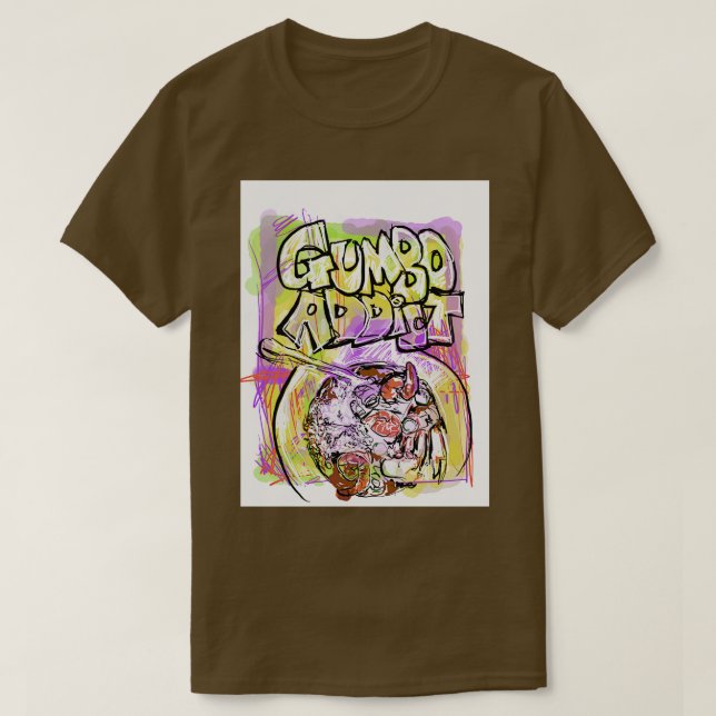 Gumboberoende TShirt T Shirt (Design framsida)