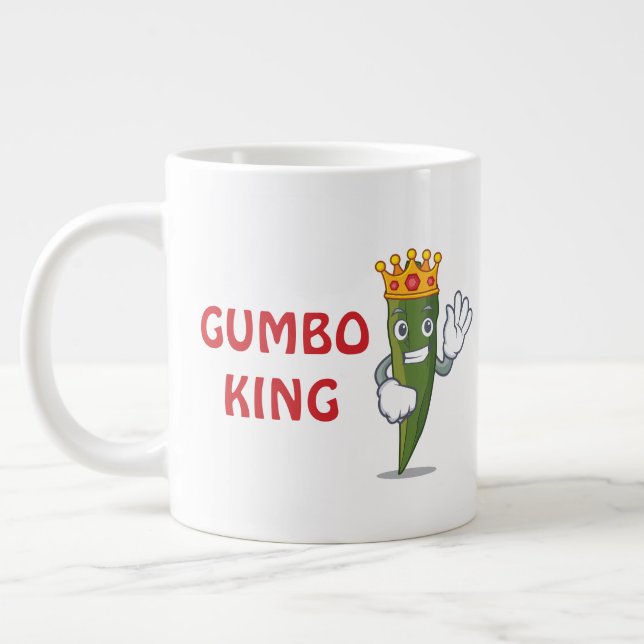"Gumbokung" Jätte Mugg Jumbo Mugg (Vänster)
