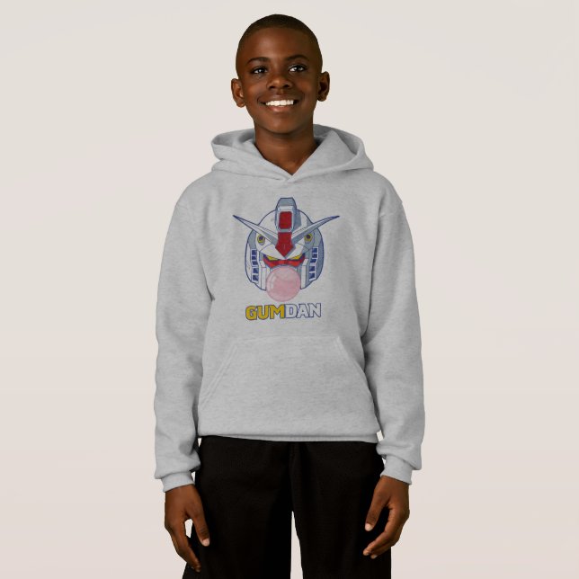 GumDun Kids Hoodie T Shirt (Hel framsida)