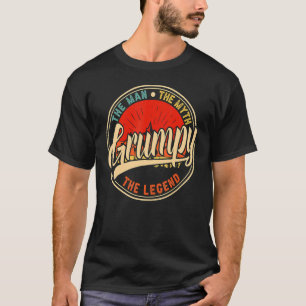 Gumma mannen myten om Fars dag 3 T Shirt
