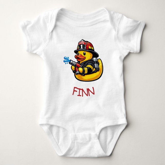 Gummand Brandman T Shirt (Framsida)