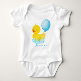 GUMMAND duck Pojke Första Födelsedags T-Shirt Bebi