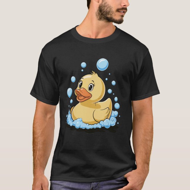 Gummand Gult Bad Gummand T Shirt (Framsida)