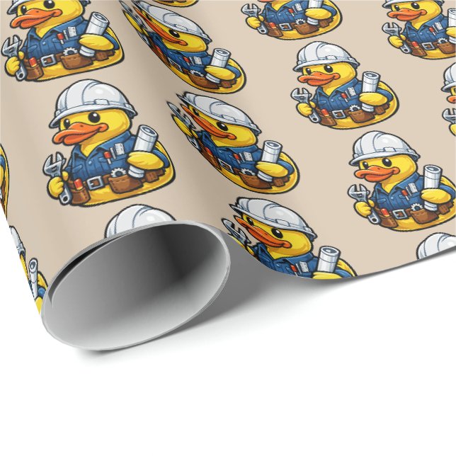 Gummand Ingenjör Presentpapper (Rullad Hörn)