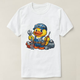 Gummand mekaniker t shirt