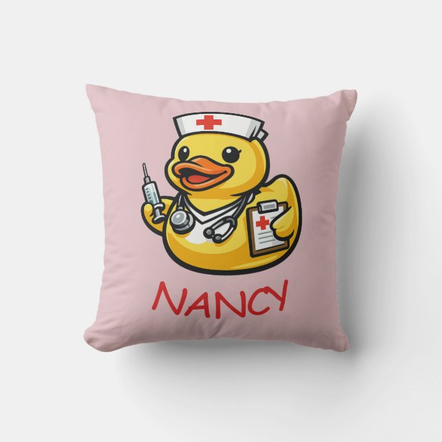 Gummand Sv nurseska Kudde (Framsida)