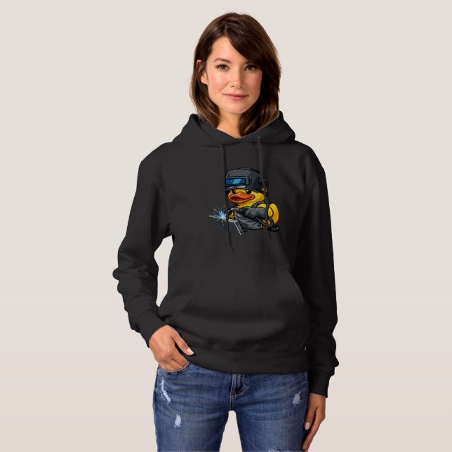Gummand Svetsare T Shirt (Hel framsida)
