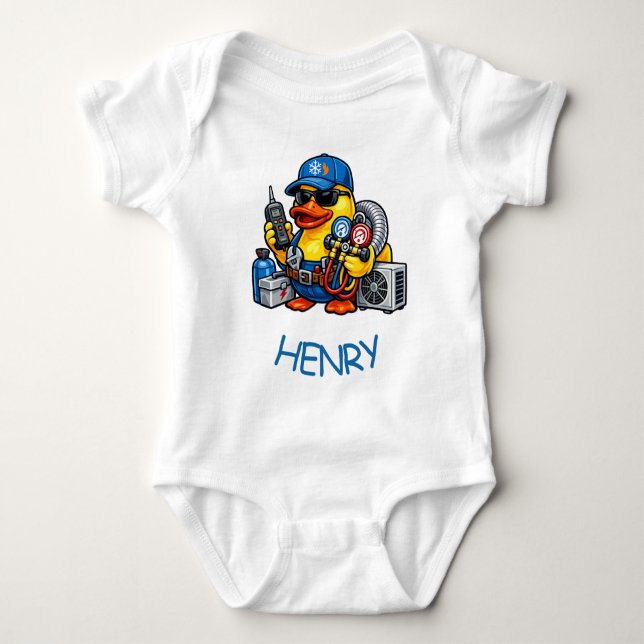 Gummand VVS-tekniker T Shirt (Framsida)