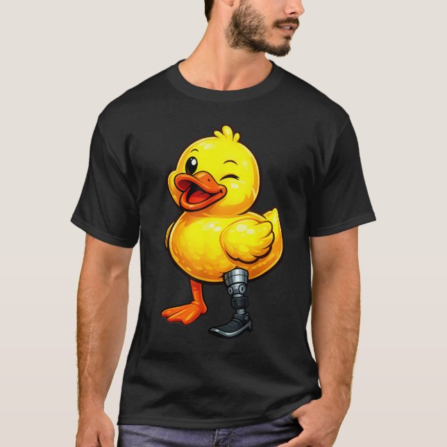 Gummi Anka Anka Anka Protesben Rolig T Shirt (Framsida)