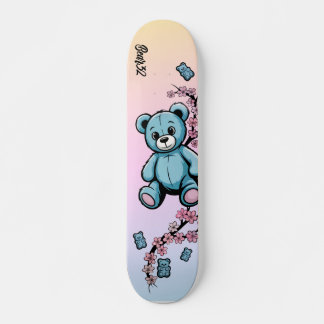 Gummi Blues Mini Skateboard Bräda 18,5 Cm