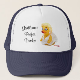 Gummi duckar hattdammgranaten CelebriDucks Keps